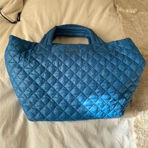 MZ Wallace True Blue Small Deluxe Metro Tote